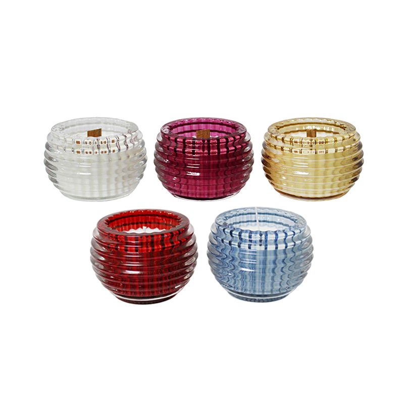 Brillante Kristall-Aromatherapie-Becherkerzen